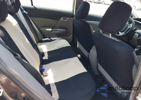 2015 Honda Civic Ex из США, поврежденный, VIN 19XFB2F89FE223621